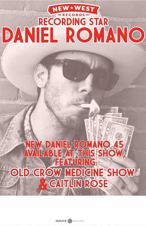 Daniel Romano is on a freighter ship now and starts European tour this week